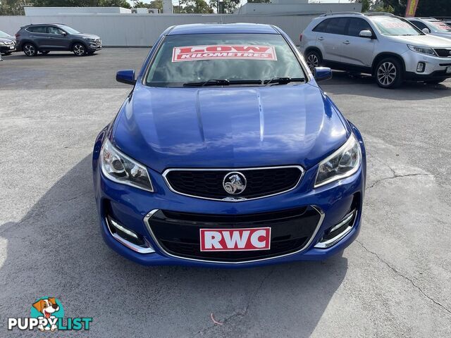 2016 HOLDEN COMMODORE SV6 VF SERIES II MY16 SEDAN