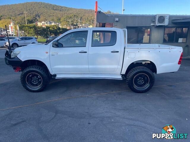 2011 TOYOTA HILUX SR KUN26R MY12 4X4 DUAL CAB UTILITY