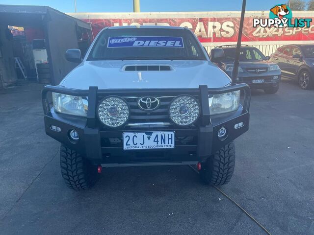 2011 TOYOTA HILUX SR KUN26R MY12 4X4 DUAL CAB UTILITY