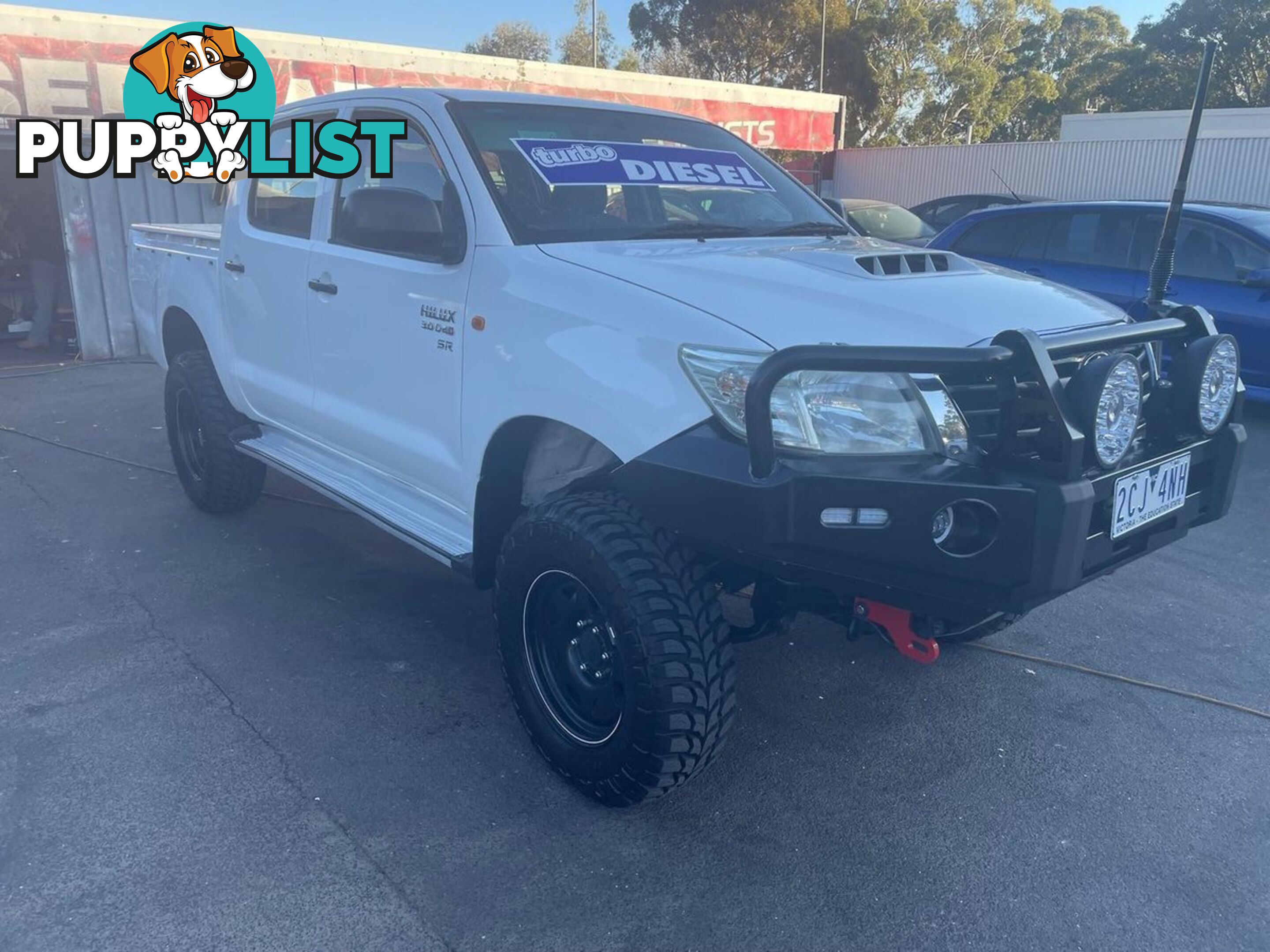 2011 TOYOTA HILUX SR KUN26R MY12 4X4 DUAL CAB UTILITY