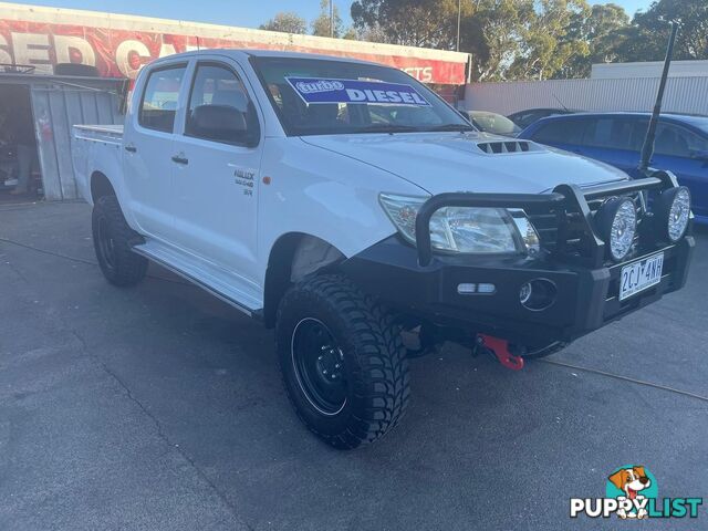 2011 TOYOTA HILUX SR KUN26R MY12 4X4 DUAL CAB UTILITY