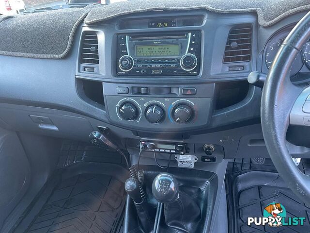 2011 TOYOTA HILUX SR KUN26R MY12 4X4 DUAL CAB UTILITY