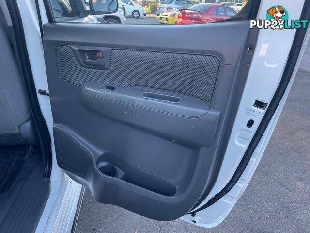 2011 TOYOTA HILUX SR KUN26R MY12 4X4 DUAL CAB UTILITY