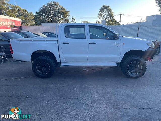 2011 TOYOTA HILUX SR KUN26R MY12 4X4 DUAL CAB UTILITY