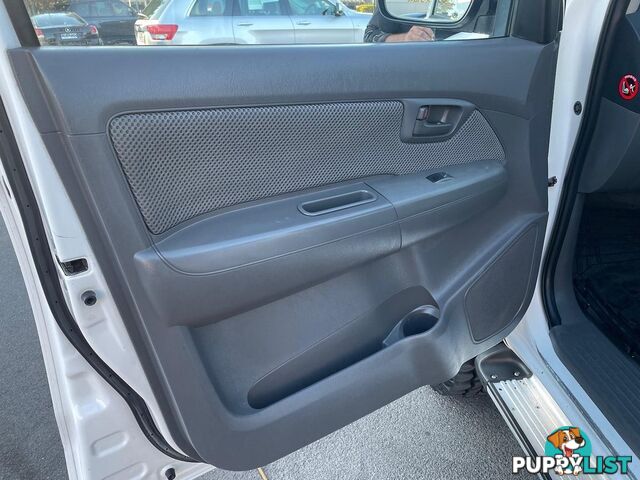 2011 TOYOTA HILUX SR KUN26R MY12 4X4 DUAL CAB UTILITY