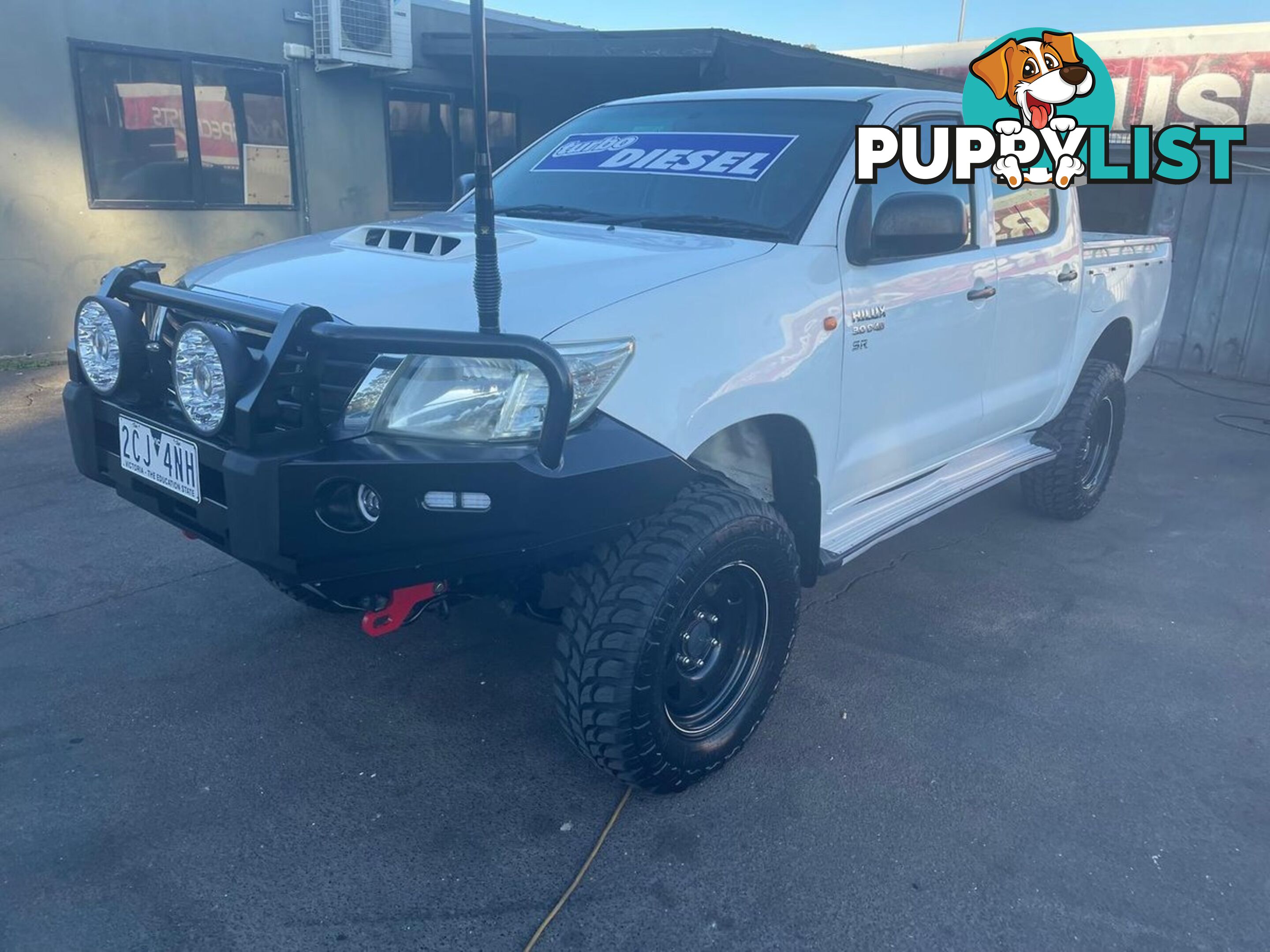 2011 TOYOTA HILUX SR KUN26R MY12 4X4 DUAL CAB UTILITY