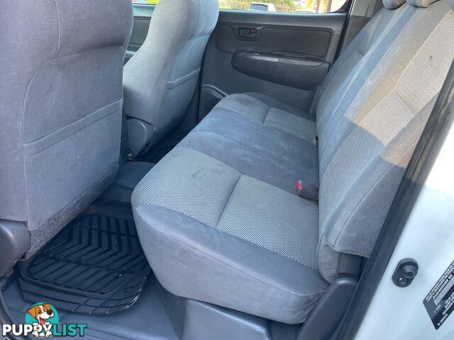 2011 TOYOTA HILUX SR KUN26R MY12 4X4 DUAL CAB UTILITY