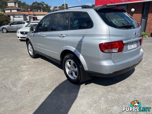 2007 SSANGYONG KYRON M200 XDI D100 4X4 DUAL RANGE SUV