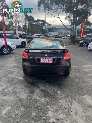 2010 HOLDEN COMMODORE SV6 VE SERIES II SEDAN