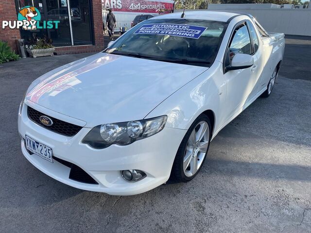 2011 FORD FALCON UTE XR6 FG EXTENDED CAB UTILITY