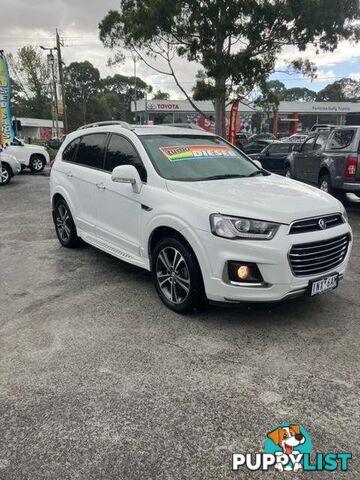 2017 HOLDEN CAPTIVA LTZ CG MY17 AWD SUV