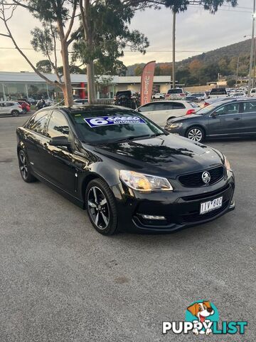 2016 HOLDEN COMMODORE SV6 BLACK VF SERIES II MY16 SEDAN
