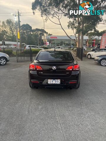 2016 HOLDEN COMMODORE SV6 BLACK VF SERIES II MY16 SEDAN