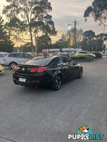 2016 HOLDEN COMMODORE SV6 BLACK VF SERIES II MY16 SEDAN