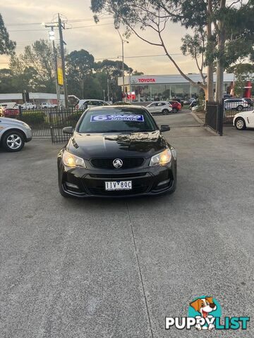 2016 HOLDEN COMMODORE SV6 BLACK VF SERIES II MY16 SEDAN