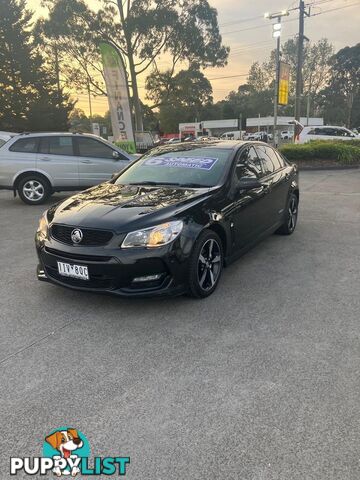 2016 HOLDEN COMMODORE SV6 BLACK VF SERIES II MY16 SEDAN