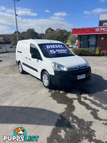 2016 CITROEN BERLINGO L2 HDI B9C MY16 VAN