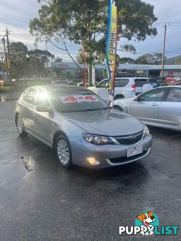 2008 SUBARU IMPREZA RX G3 MY08 AWD HATCHBACK