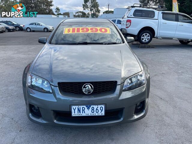 2011 HOLDEN COMMODORE SV6 VE SERIES II SEDAN