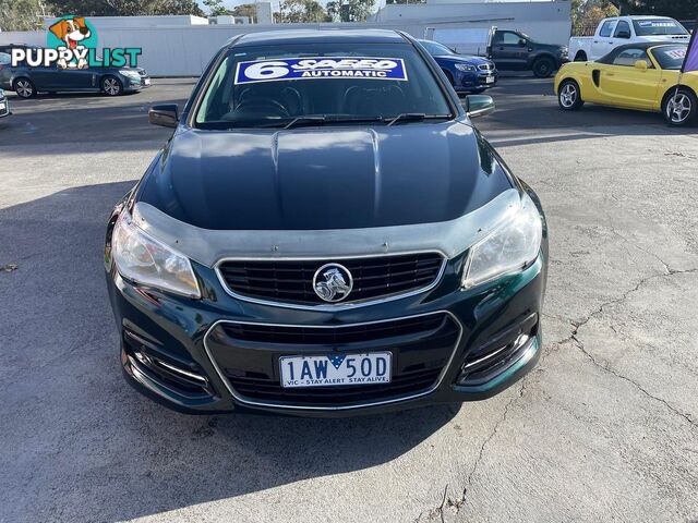 2013 HOLDEN COMMODORE SV6 VF MY14 SEDAN