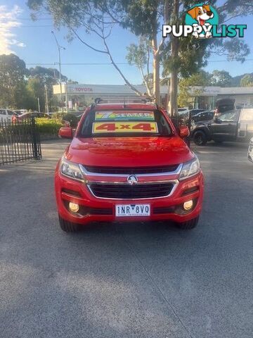 2018 HOLDEN TRAILBLAZER LT RG MY19 4X4 DUAL RANGE SUV