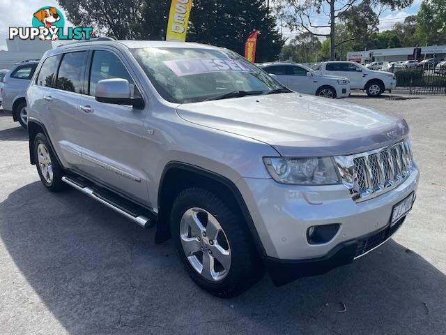 2012 JEEP GRAND CHEROKEE OVERLAND WK MY13 4X4 CONSTANT SUV