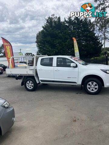 2017 HOLDEN COLORADO LS RG MY18 4X4 DUAL RANGE DUAL CAB CAB CHASSIS