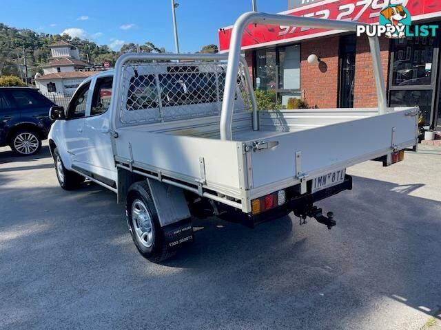 2017 HOLDEN COLORADO LS RG MY18 4X4 DUAL RANGE DUAL CAB CAB CHASSIS