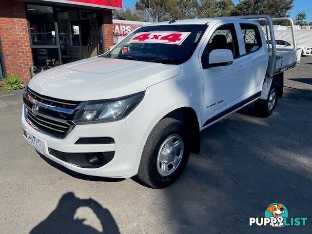 2017 HOLDEN COLORADO LS RG MY18 4X4 DUAL RANGE DUAL CAB CAB CHASSIS