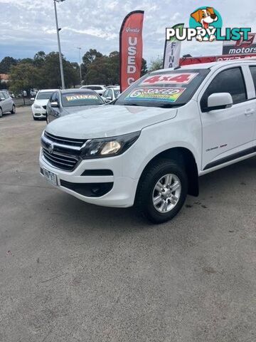 2017 HOLDEN COLORADO LS RG MY18 4X4 DUAL RANGE DUAL CAB CAB CHASSIS