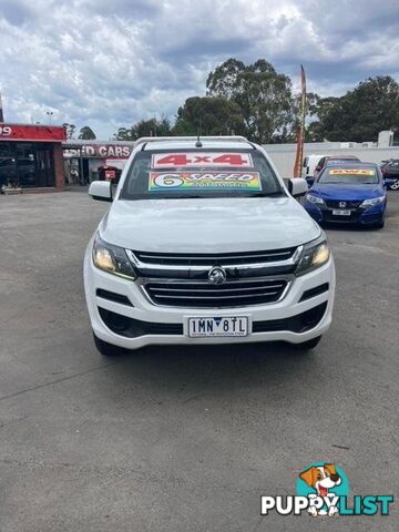 2017 HOLDEN COLORADO LS RG MY18 4X4 DUAL RANGE DUAL CAB CAB CHASSIS