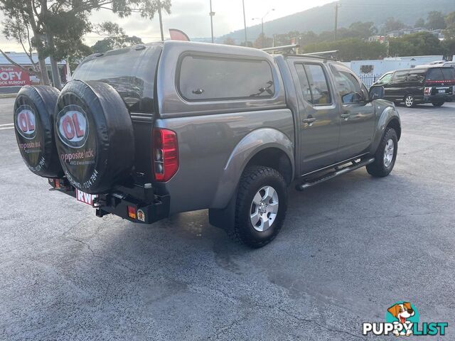 2011 NISSAN NAVARA ST D40 MY11 4X4 DUAL RANGE DUAL CAB UTILITY