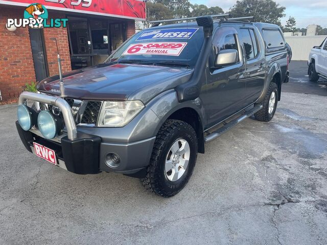 2011 NISSAN NAVARA ST D40 MY11 4X4 DUAL RANGE DUAL CAB UTILITY