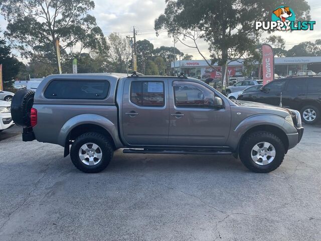 2011 NISSAN NAVARA ST D40 MY11 4X4 DUAL RANGE DUAL CAB UTILITY
