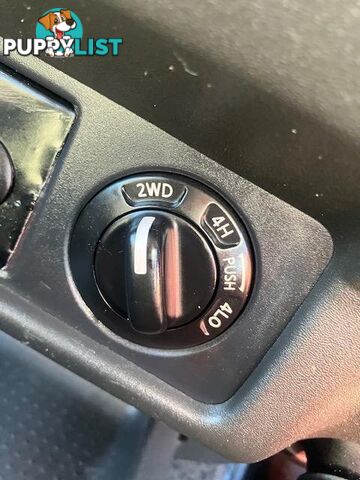 2011 NISSAN NAVARA ST D40 MY11 4X4 DUAL RANGE DUAL CAB UTILITY