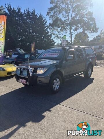 2011 NISSAN NAVARA ST D40 MY11 4X4 DUAL RANGE DUAL CAB UTILITY