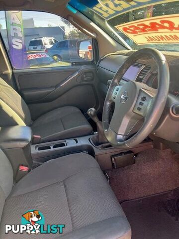 2011 NISSAN NAVARA ST D40 MY11 4X4 DUAL RANGE DUAL CAB UTILITY