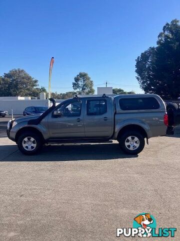 2011 NISSAN NAVARA ST D40 MY11 4X4 DUAL RANGE DUAL CAB UTILITY