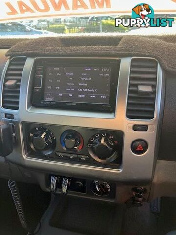 2011 NISSAN NAVARA ST D40 MY11 4X4 DUAL RANGE DUAL CAB UTILITY