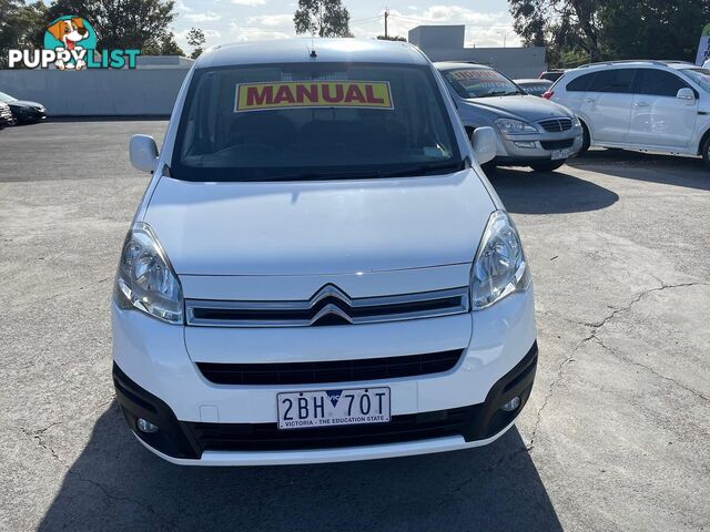 2018 CITROEN BERLINGO L2 HDI B9C MY17 VAN