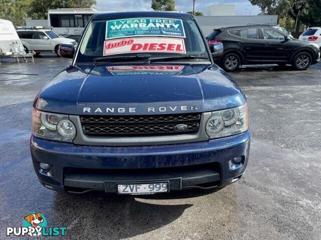 2010 LAND ROVER RANGE ROVER SPORT TDV6 LUXURY L320 MY11 4X4 DUAL RANGE SUV