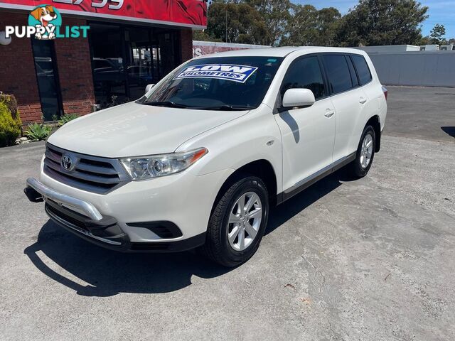 2012 TOYOTA KLUGER KX-R GSU40R MY12 SUV