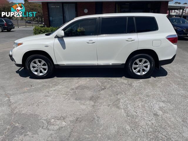 2012 TOYOTA KLUGER KX-R GSU40R MY12 SUV