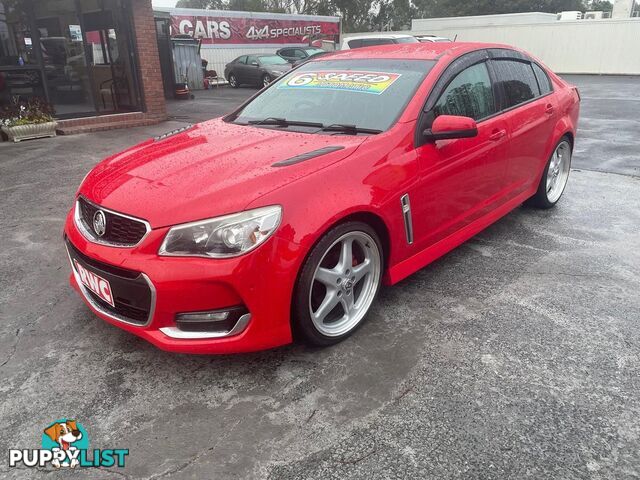 2017 HOLDEN COMMODORE SV6 VF SERIES II MY17 SEDAN