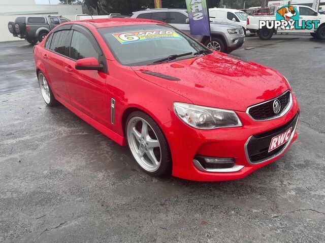 2017 HOLDEN COMMODORE SV6 VF SERIES II MY17 SEDAN