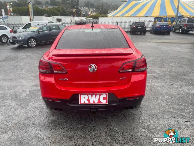 2017 HOLDEN COMMODORE SV6 VF SERIES II MY17 SEDAN