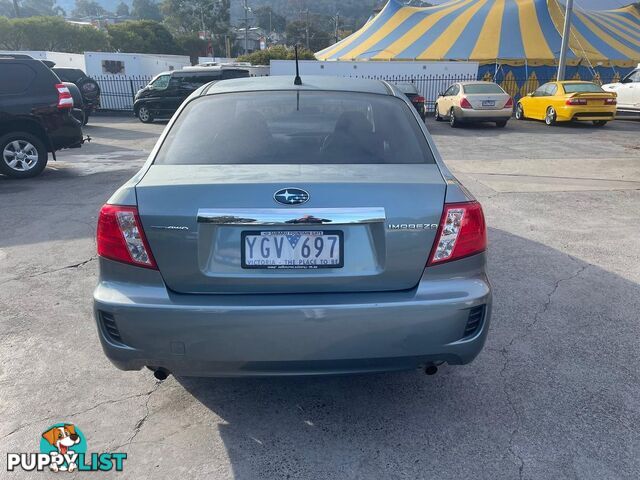 2011 SUBARU IMPREZA R SPECIAL EDITION G3 MY11 AWD SEDAN