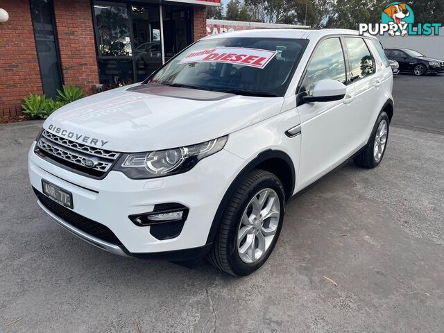 2017 LAND ROVER DISCOVERY SPORT TD4 180 HSE LUXURY L550 MY17 4X4 CONSTANT SUV
