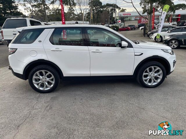 2017 LAND ROVER DISCOVERY SPORT TD4 180 HSE LUXURY L550 MY17 4X4 CONSTANT SUV