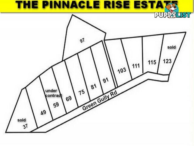 Lot PINNACLE RISE ESTATE/49-115 Green Gully Road UPPER LOCKYER QLD 4352